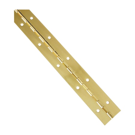 National Hardware National Hardware 12 in. L Brass-Plated Continuous Hinge 1 pk N265-363